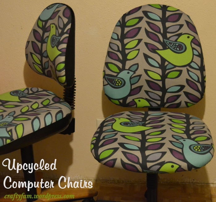 upcycled computer chairs